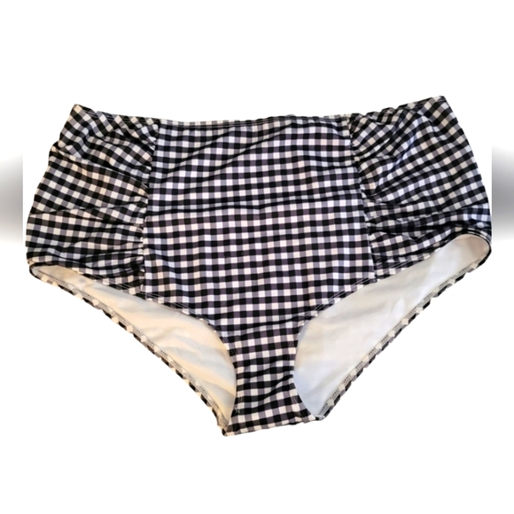 Hell Bunny Other - Hell Bunny Vixen Sammi Highwaist Bikini Bottom